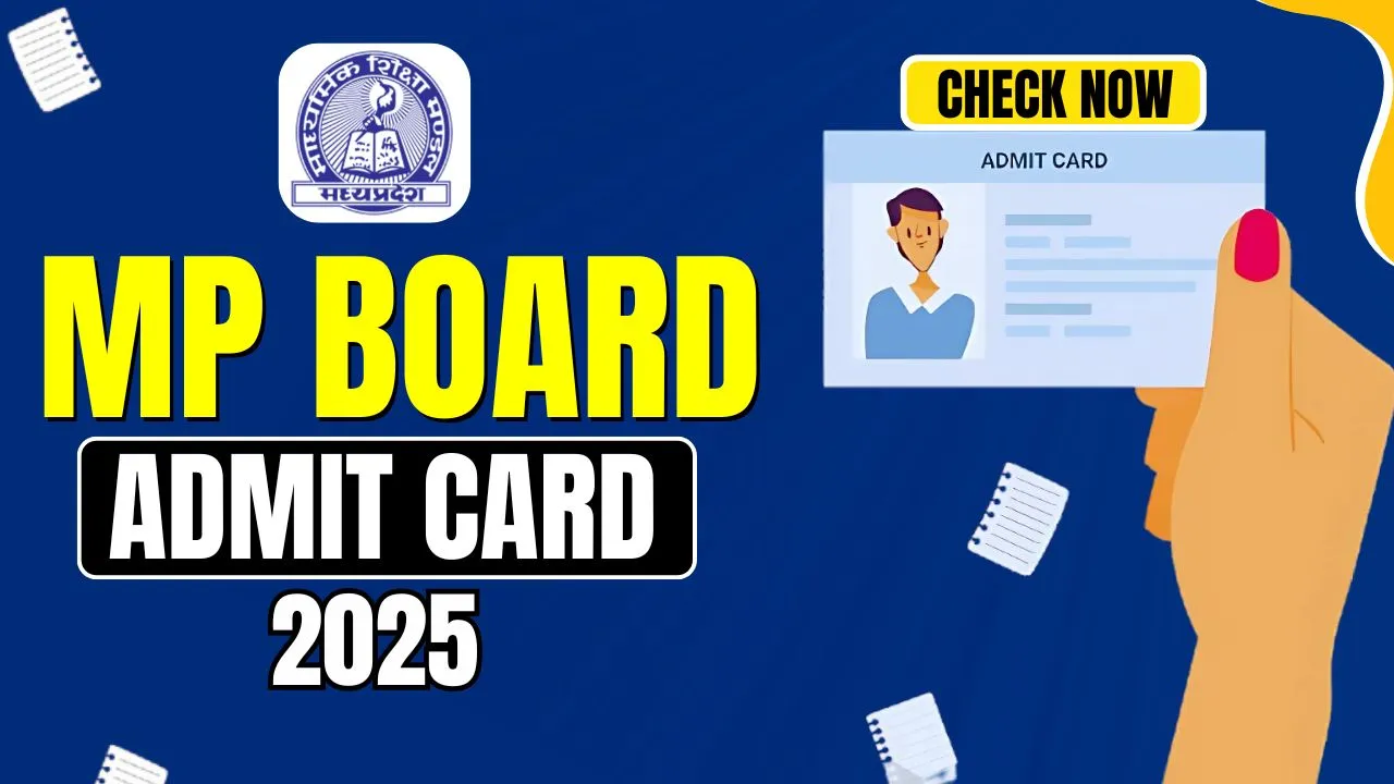 MP Board Admit Card 2025